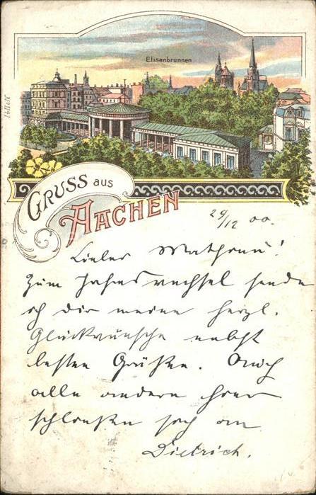 Aachen Elisenbrunnen