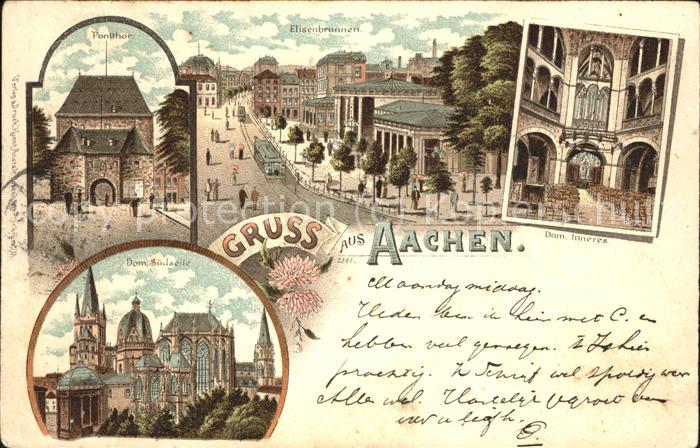 Aachen Dom u.Elisenbrunnen