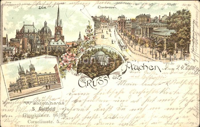 Aachen Dom u.Elisenbrunnen