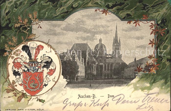 Aachen Dom (Bahnpoststempel)