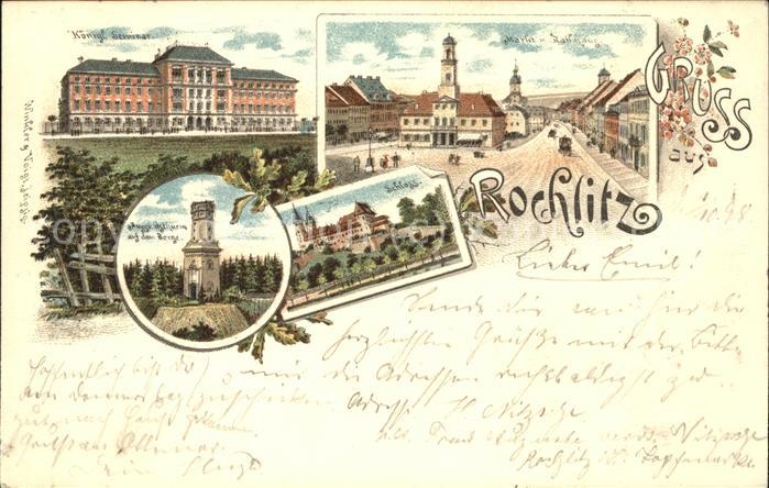 Rochlitz Sachsen Königl.Seminar u.Schloss