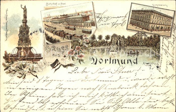 Dortmund Gymnasium Bahnhof u.Post