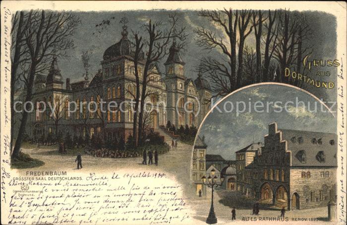 Dortmund Altes Rathaus u.Fredenbaum