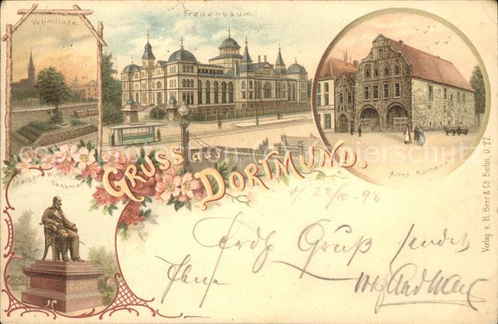 Dortmund Altes Rathaus u.Fredenbaum