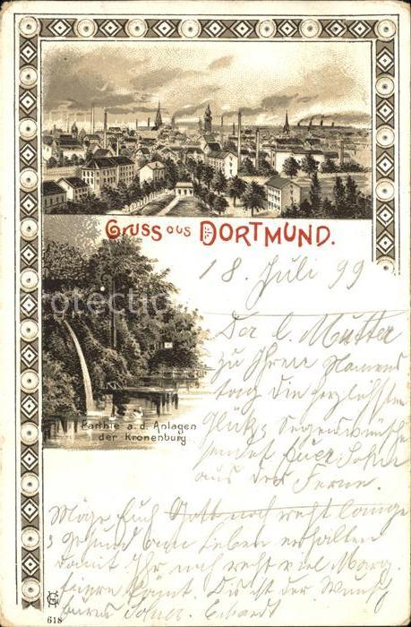 Dortmund Partie an der Kronenburg