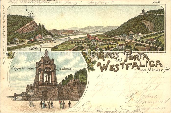 Porta Westfalica Kaiser-Wilhelm-Denkmal