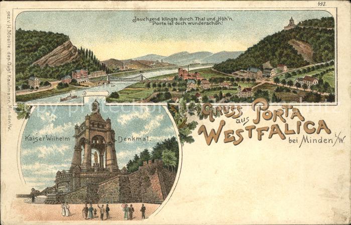 Porta Westfalica Kaiser-Wilhelm-Denkmal