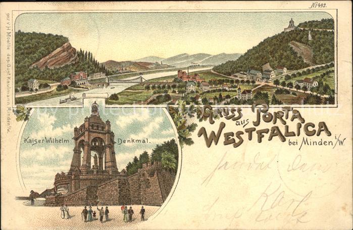 Porta Westfalica Kaiser-Wilhelm-Denkmal