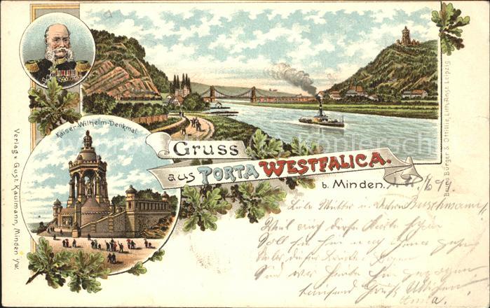 Porta Westfalica Kaiser-Wilhelm-Denkmal