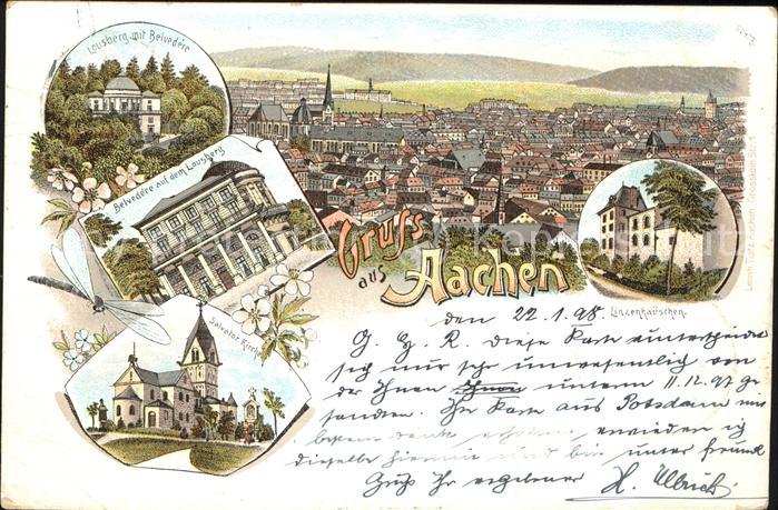 Aachen Lousberg mit Belvedere