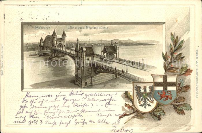Bonn Rhein Neue Rheinbrücke