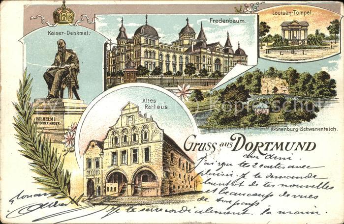 Dortmund Louisen-Tempel u.Altes Rathaus
