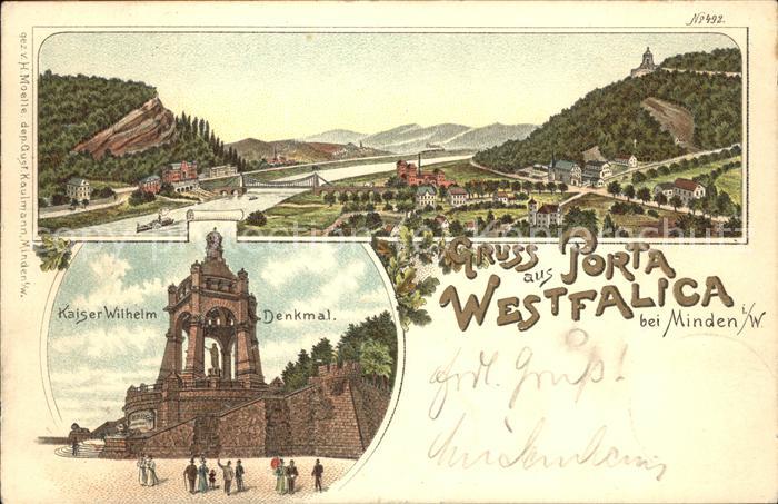 Porta Westfalica Kaiser-Wilhelm-Denkmal