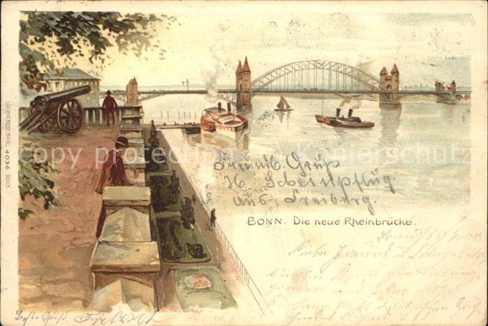 Bonn Rhein Neue Rheinbrücke