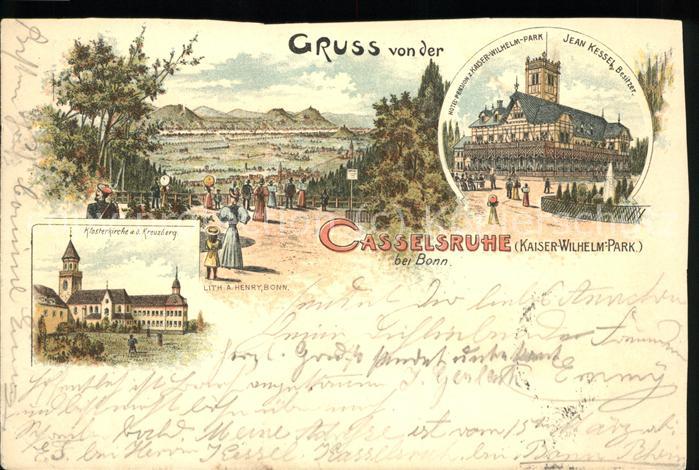 Bonn Rhein Kaiser-Wilhelm-Park in Casselsruhe