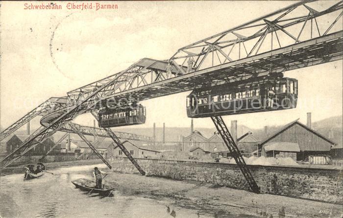 Barmen Wuppertal Schwebebahn