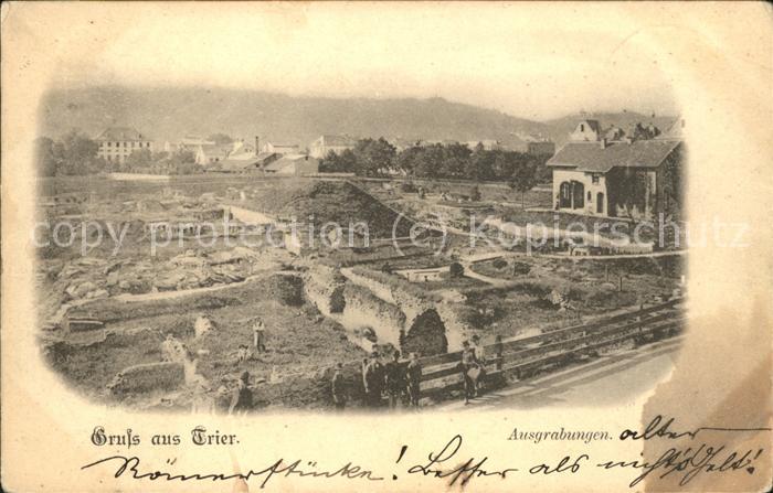 Trier Ausgrabungsfeld