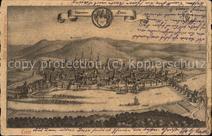 Trier Gesamtansicht Künstlerkarte