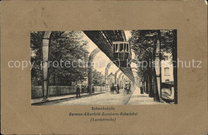 Barmen Wuppertal Schwebebahn