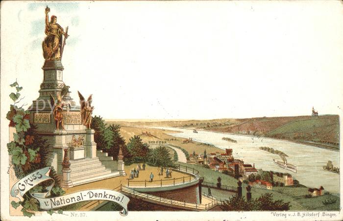 Ruedesheim Nationaldenkmal Niederwald