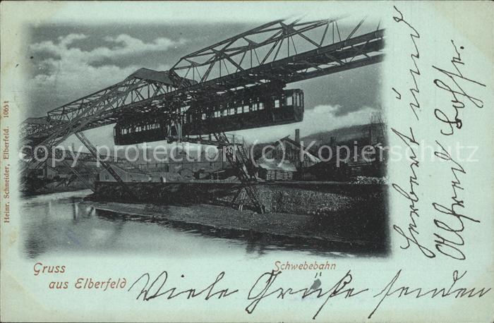 Elberfeld Wuppertal Schwebebahn