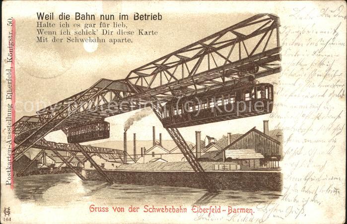 Elberfeld Wuppertal Schwebebahn