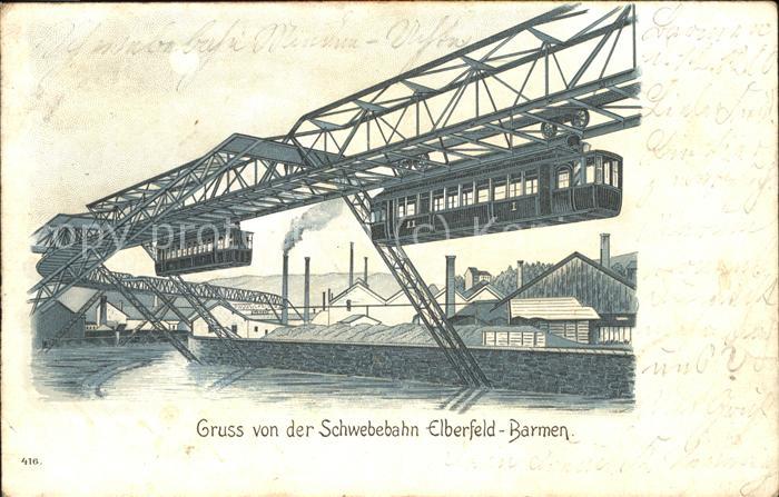 Elberfeld Wuppertal Schwebebahn