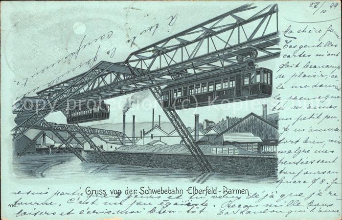 Elberfeld Wuppertal Schwebebahn