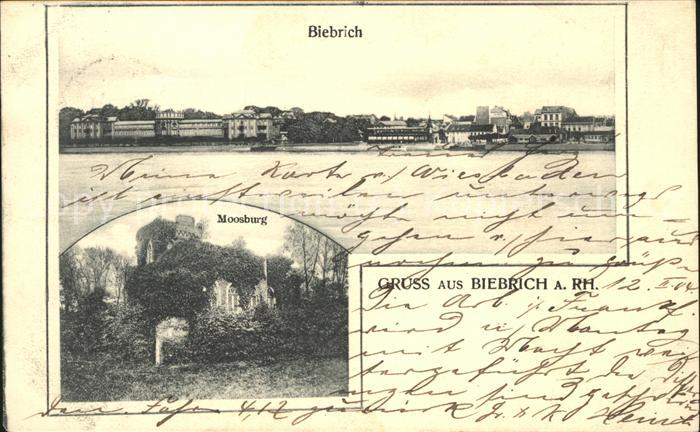 Biebrich Wiesbaden Ortsansicht Moosburg