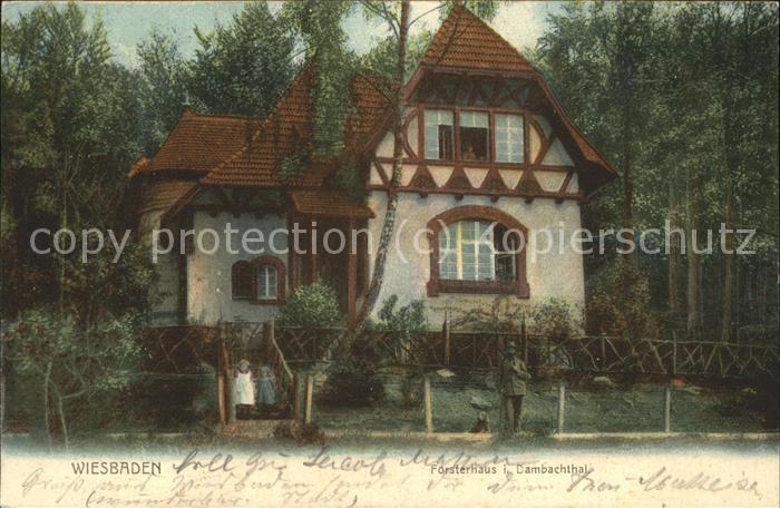 Wiesbaden Försterhaus im Dambachthal