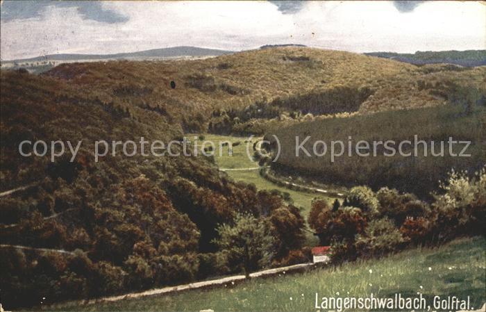 Langenschwalbach Golftal Feldpost