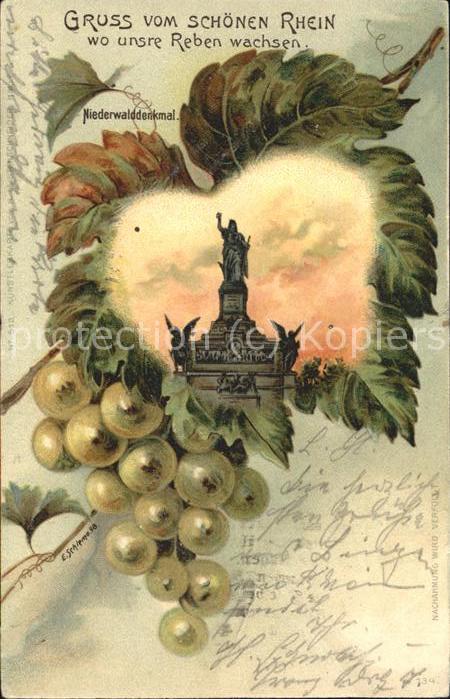 Ruedesheim Rhein Niederwald Denkmal