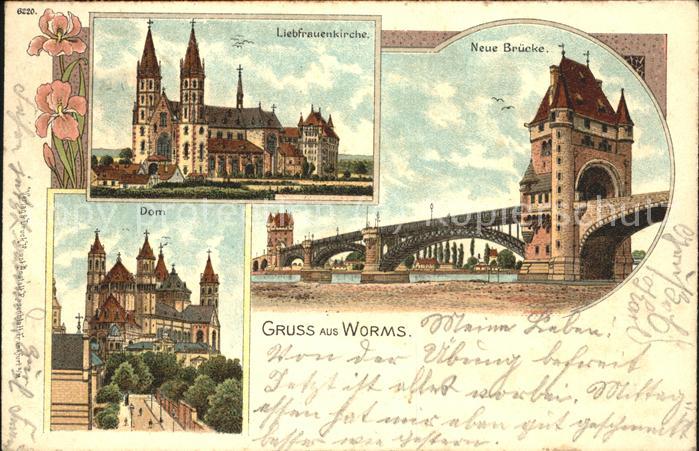 Worms Liebfrauenkirche Neue Brücke Dom