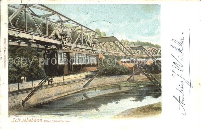 Elberfeld Wuppertal Schwebebahn