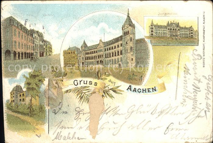 Aachen Kurhaus Post Justizgebäude Linzenhäusch