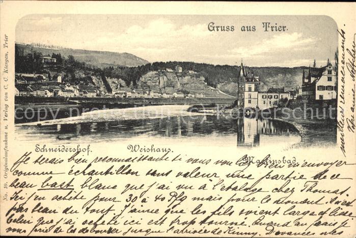 Trier Schneidershof Weishaus Panorama