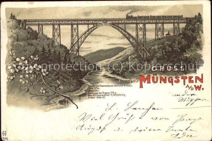 Muengsten Kaiser Wilhelm Brücke