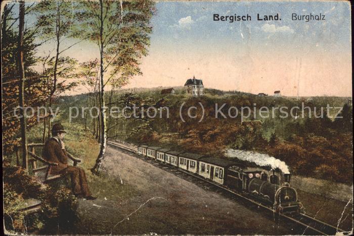 Burgholz Staatsforst Bergisches Land Dampf Eisenbahn