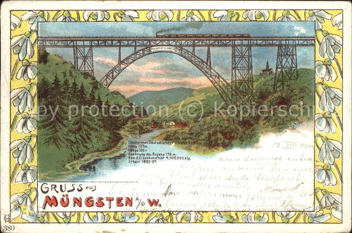 Muengsten Kaiser Wilhelm Brücke