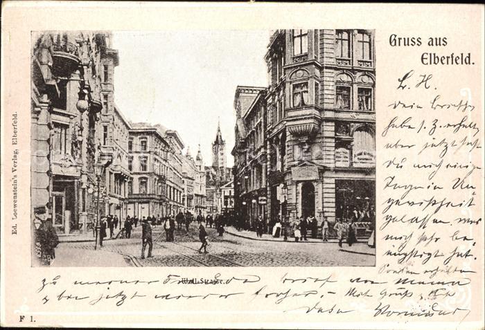 Elberfeld Wuppertal Wall Strasse