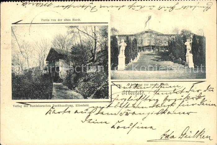 Elberfeld Wuppertal Alte Hardt Partie und Aufgang zur neuen