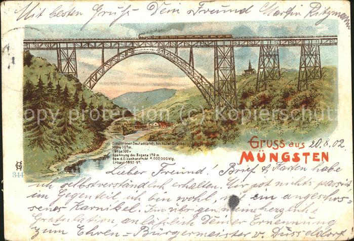 Muengsten Kaiser Wilhelm Brücke