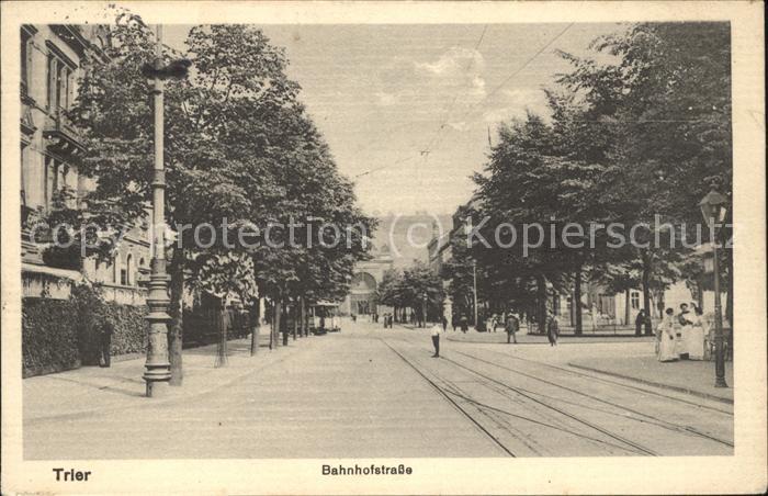 Trier Bahnhofstrasse Feldpost