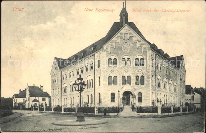 Trier Regierungsgebäude Blick zur Christophst