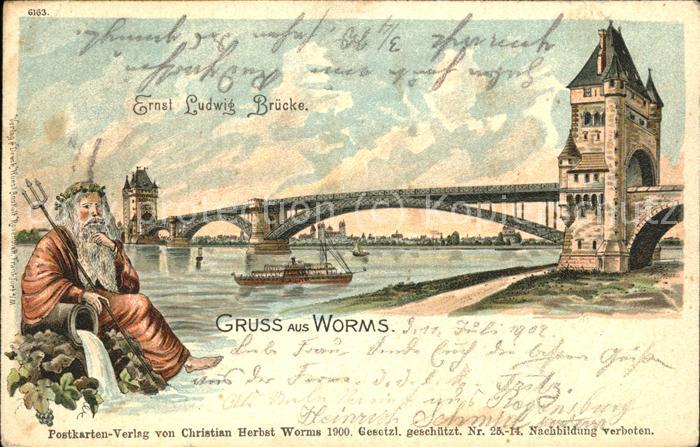 Worms Ernst Ludwig Brücke
