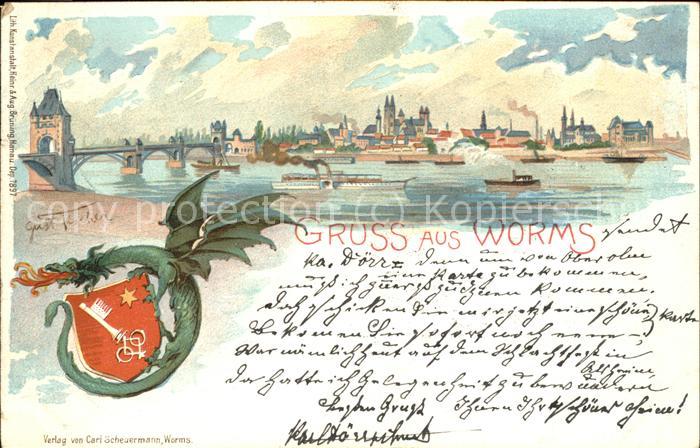 Worms Rheinpanorama Wappen