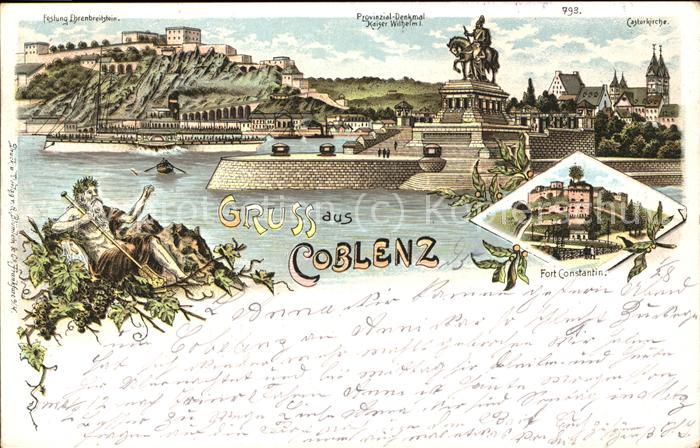 Coblenz Koblenz Festung Ehrenbreitstein Provinzialdenkm