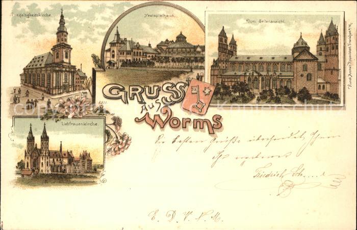 Worms Dreifaltigkeitskirche Dom Festspielhaus