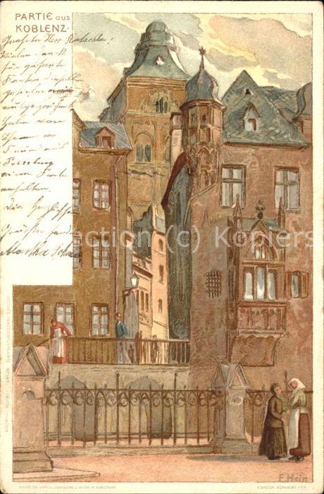 Koblenz Rhein Stadtpartie