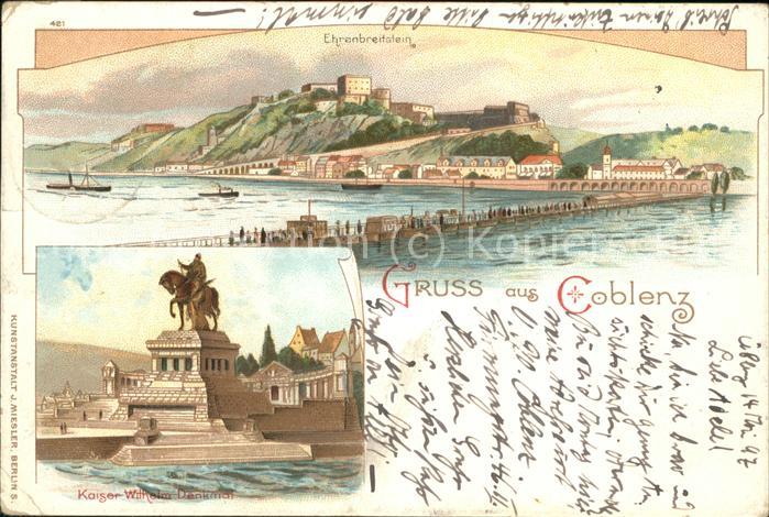Coblenz Koblenz Festung Ehrenbreitstein Provinzialdenkm